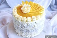 Moist Mango Cake Recipe with Fresh Mango Glaze
