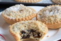 Crumble-Topped Mince Pies Recipe for Festive Holidays