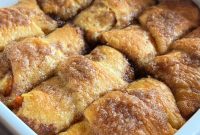 Pumpkin Cream Cheese Crescent Roll Dumplings — Fall Dessert Recipe