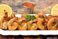Keto Parmesan-Crusted Pan-Fried Shrimp (Low-Carb)