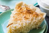 Coconut Macaroon Pie Recipe: Crispy Coconut Filling in a Flaky Crust