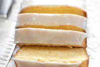 Glazed Gluten-Free Lemon Pound Cake Recipe