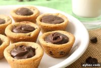 Fudge-Filled Chocolate Chip Cookie Cups Recipe for Chocolate Lovers
