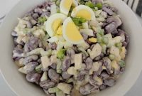 Zesty Kidney Bean Salad with Fresh Herbs and Lemon Vinaigrette