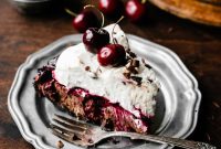 No-Bake Black Forest Chocolate Cherry Pie Recipe
