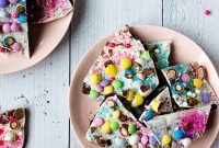 Easter Chocolate Bark Recipe: Spring Candy with Colorful Eggs