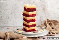 Decadent Red Velvet Millionaire Brownies Recipe