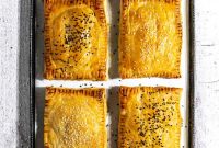 Cheese & Onion Puff Pastry Pasties Recipe