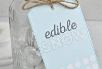 Snow Mason Jar Gift Ideas for Winter Decorations and Gifts