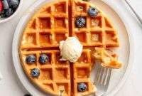 Crispy Belgian Waffles Without Gluten — Light and Fluffy Recipe