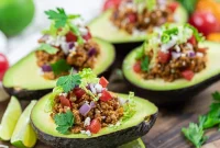 Keto Taco Avocado Boats: Low-Carb Stuffed Avocado Tacos