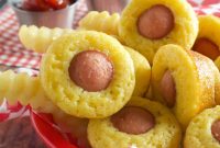 Mini Corn Dog Muffins: Bite-Sized Sausage Bites for Parties