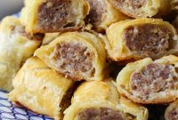 Crispy Puff Pastry Sausage Rolls Recipe for Parties