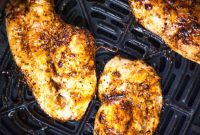 Crispy Thin Chicken Breasts in the Air Fryer in 15 Minutes