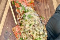 Grilled Lobster Skewers with Garlic Butter and Lemon Zest