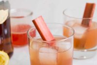 Rhubarb Bourbon Sour: Spring Cocktail Recipe with Rye Twist