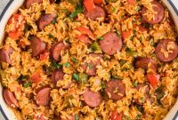 One-Pan Sausage and Rice Skillet Recipe for Quick Weeknights
