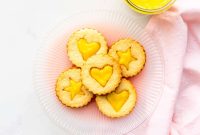 Zesty Lemon Curd Shortbread Cookies — Bright Citrus Tea Cookies