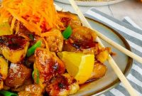 Sticky Orange Chicken Recipe: Quick Tangy Glazed Chicken Bowl
