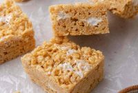 Peanut Butter Rice Krispie Treats with Marshmallows Recipe