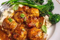 Marry Me Chicken Meatballs One-Pan Recipe for Creamy Dinner