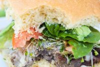 Avocado Sprout Cheeseburgers with Shallot Mayo Recipe