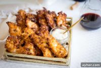 Crispy Sweet Chicken Fingers with Crunchy Coating