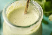 Creamy Jalapeño Ranch Dressing Recipe for Spicy Salads
