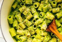 Zesty Lemon Broccoli Pesto Pasta Recipe