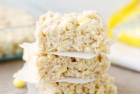 Lemonhead Rice Krispie Treats Recipe — Zesty Citrus Marshmallow Bars