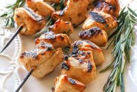 Rosemary Ranch Chicken Kabobs Recipe for Juicy Grilled Skewers