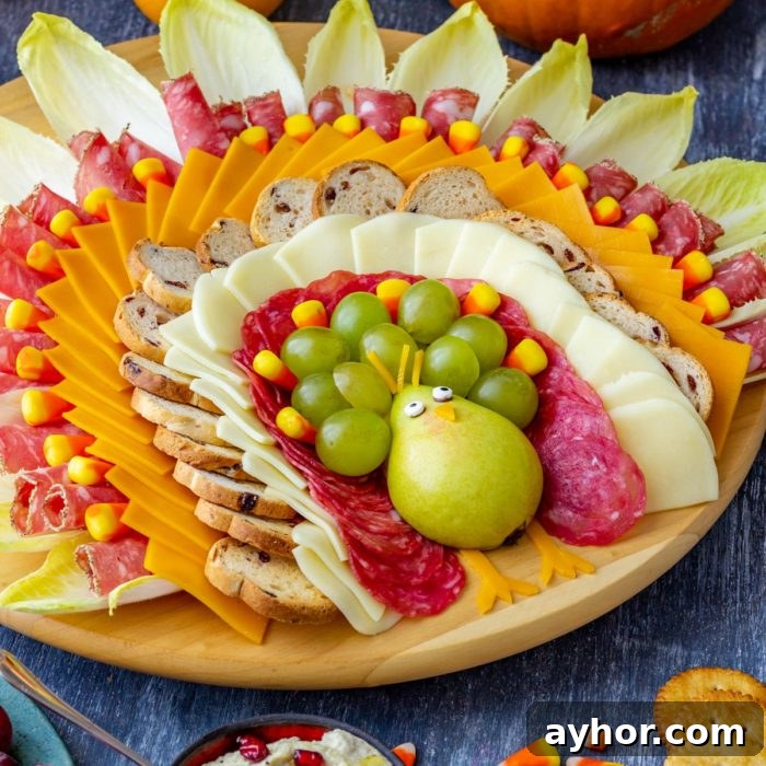 Homemade Thanksgiving Cheese Board