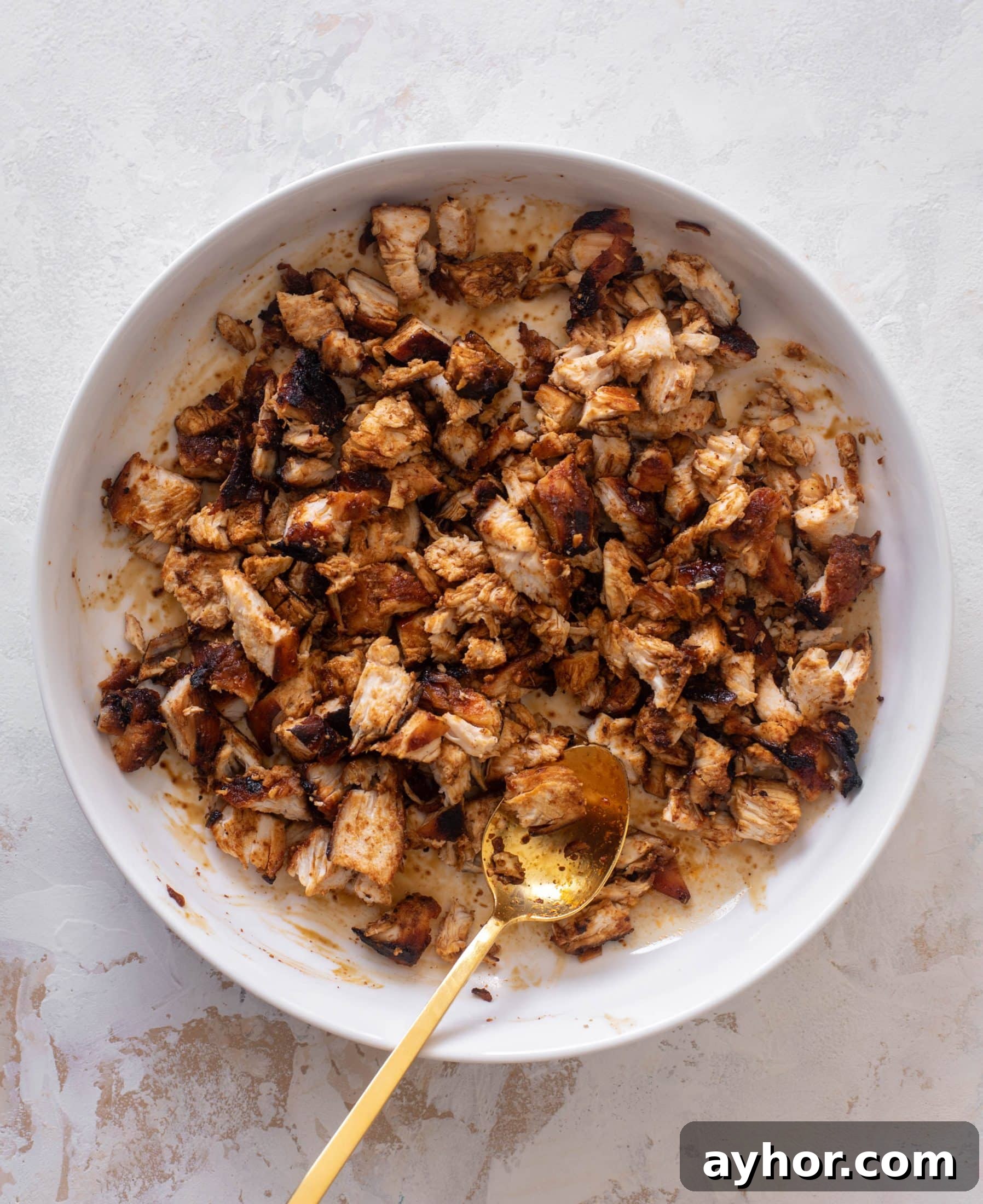 hot honey chipotle chicken tacos