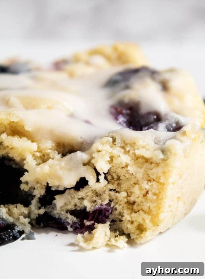 closeup of keto mug cake recipe with glaze on top