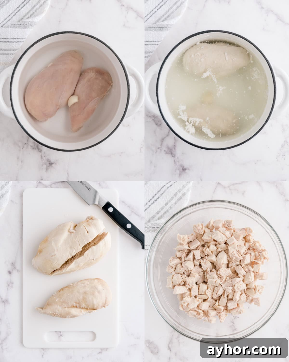 steps to cook chicken