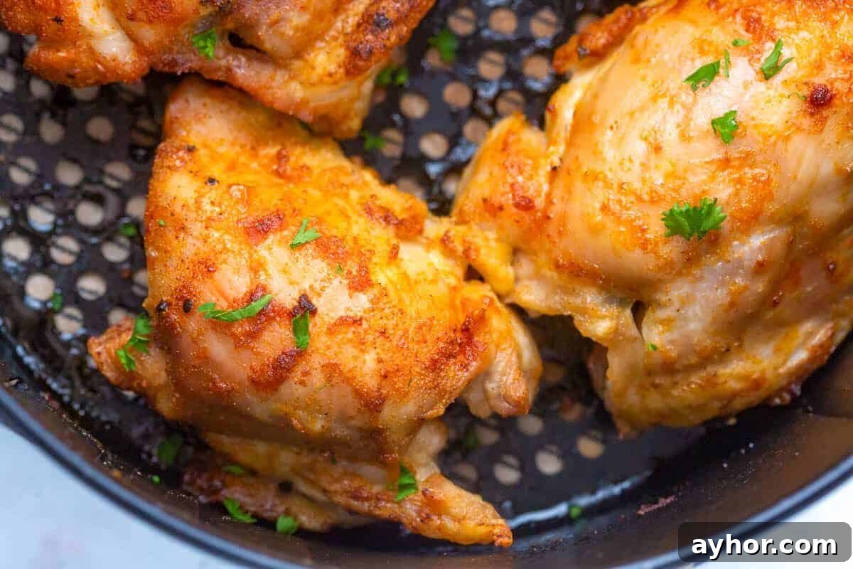 23 Delicious Meals Ready in Under 30 Minutes 22 Air fryer boneless chicken thighs