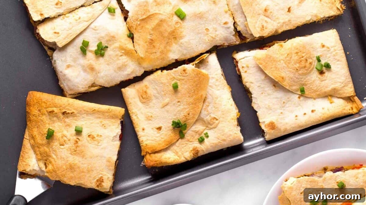 23 Delicious Meals Ready in Under 30 Minutes 23 Sheet pan quesadillas