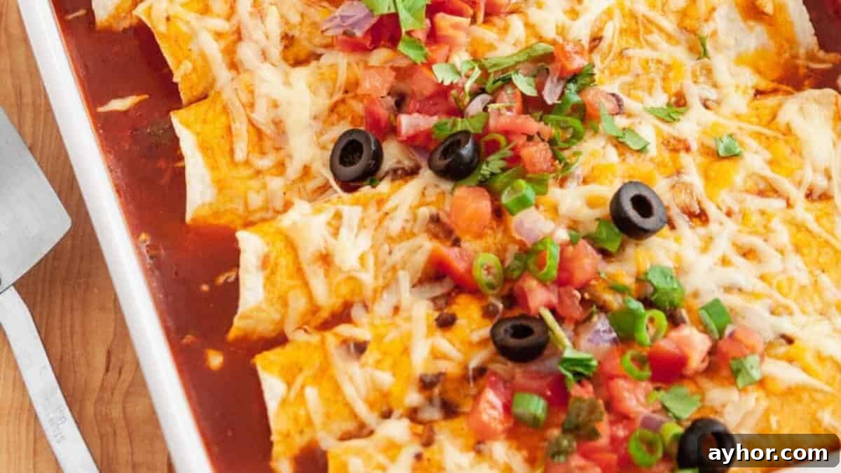 23 Delicious Meals Ready in Under 30 Minutes 4 Beef enchiladas