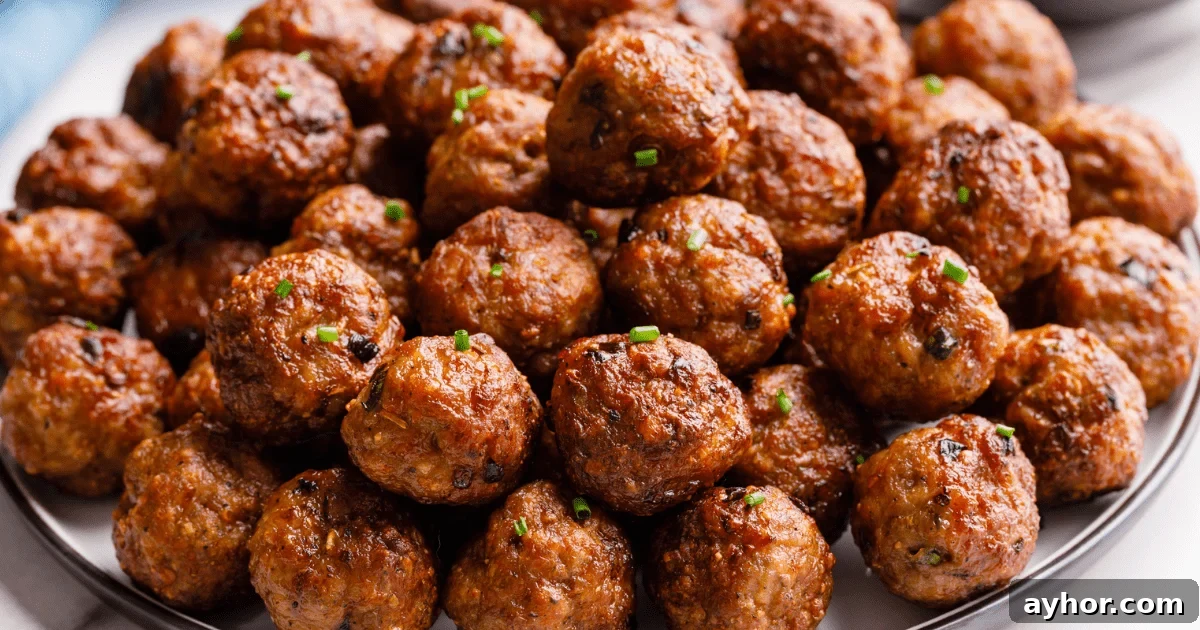 23 Delicious Meals Ready in Under 30 Minutes 10 Air fryer meatballs
