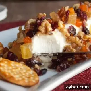 Goat Cheese with Honeyed Fruit and Nuts
