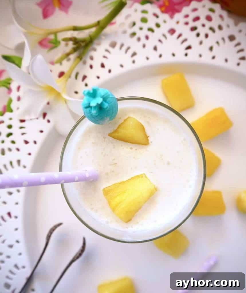 Paleo Piña Colada Recipe Made with All-Natural Ingredients 3 All Natural Piña Coladas (Paleo) | Perchance to Cook, www.perchancetocook.com