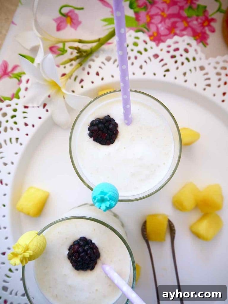Paleo Piña Colada Recipe Made with All-Natural Ingredients 6 All Natural Piña Coladas (Paleo) | Perchance to Cook, www.perchancetocook.com