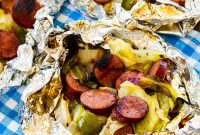 Keto Sausage and Cabbage Foil Packets for Quick Low-Carb Meals
