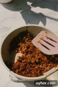 Vegetarian Crunchwrap Supreme Recipe: How to Make It at Home 12 cook the meat crumbles