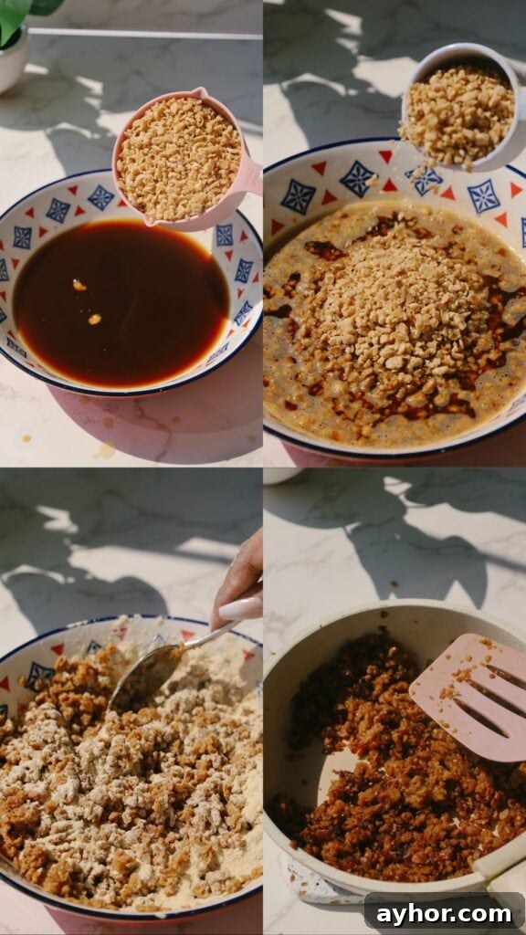 Vegetarian Crunchwrap Supreme Recipe: How to Make It at Home 4 how to make vegetarian meat crumbles