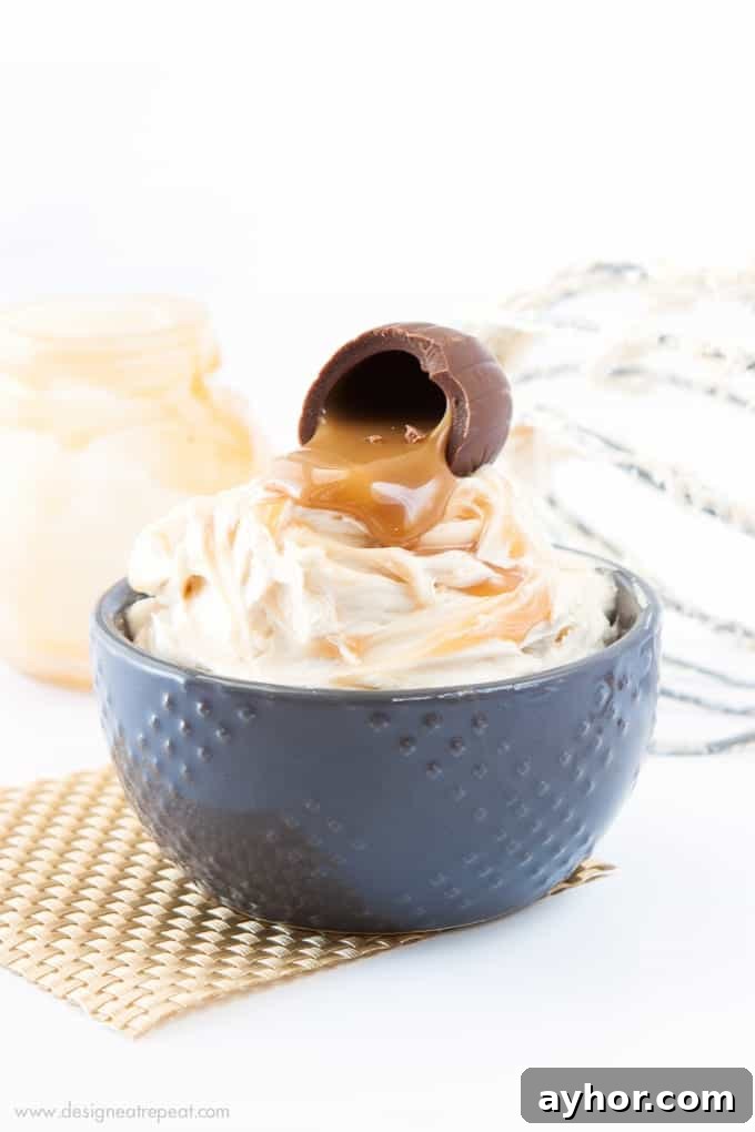 Salted Caramel Buttercream Frosting Recipe for Cakes & Cupcakes 2 Salted Caramel Buttercream