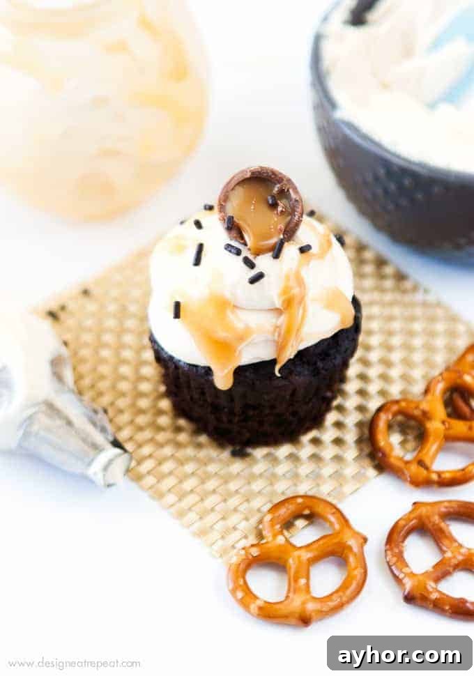 Salted Caramel Buttercream Frosting Recipe for Cakes & Cupcakes 4 Salted Caramel Buttercream Recipe