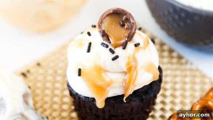 Salted Caramel Buttercream Frosting Recipe for Cakes & Cupcakes 8 img 11919 7