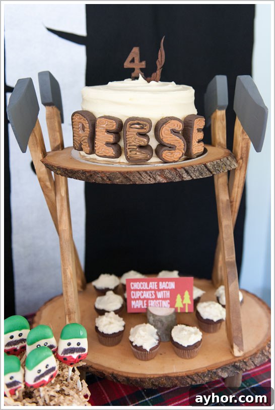 Lumberjack Birthday Cake | TheCakeBlog.com Lumberjack Birthday Cake | TheCakeBlog.com