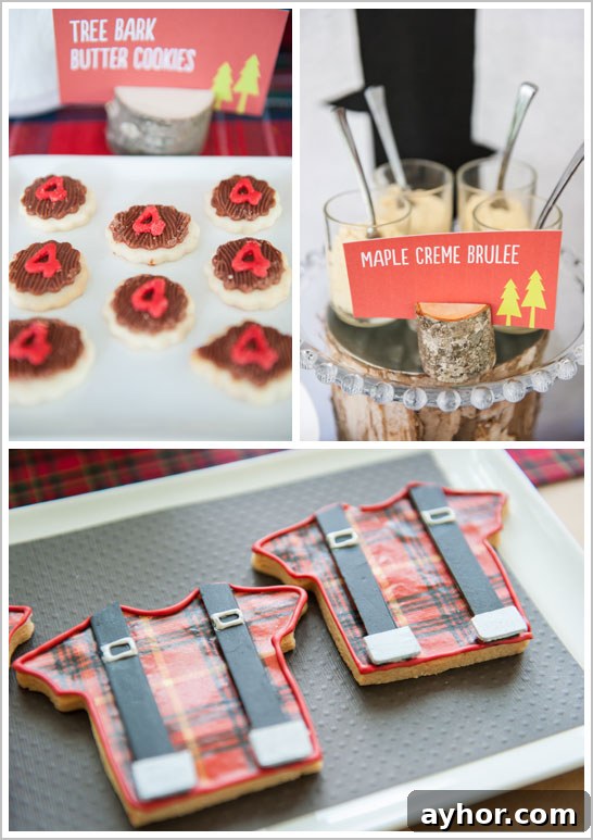 Lumberjack Birthday Party | TheCakeBlog.com Lumberjack Birthday Party | TheCakeBlog.com